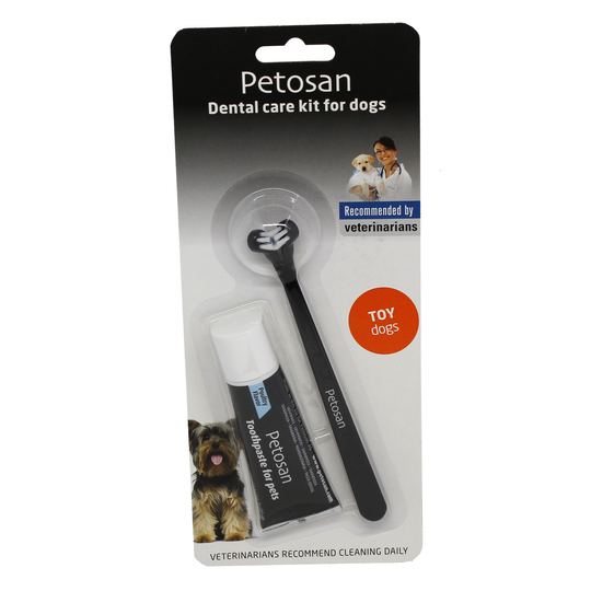 Petosan Dental Care kit - tandvårdskit för hund - Mini