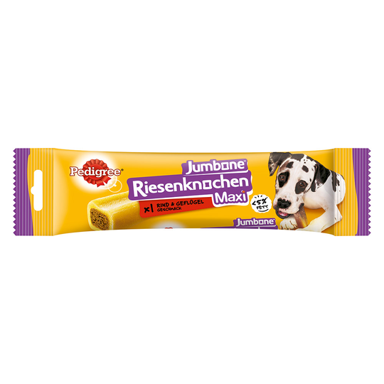 Pedigree Jumbone Riesenknochen Maxi - Nötkött 6 x 180 g (6 x 1 st)
