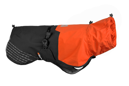 Non-Stop Dogwear Fjord Regntäcke - Orange/Svart (65)
