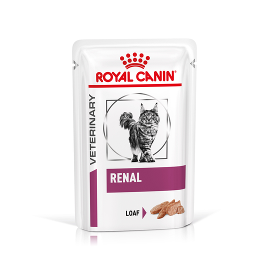 Royal Canin Veterinary Diet Feline Renal Mousse - 24 x 85 g