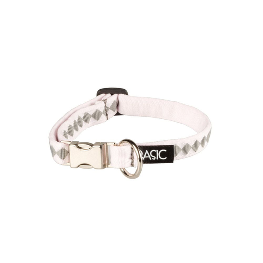 Basic Sweet halsband rosa/grå