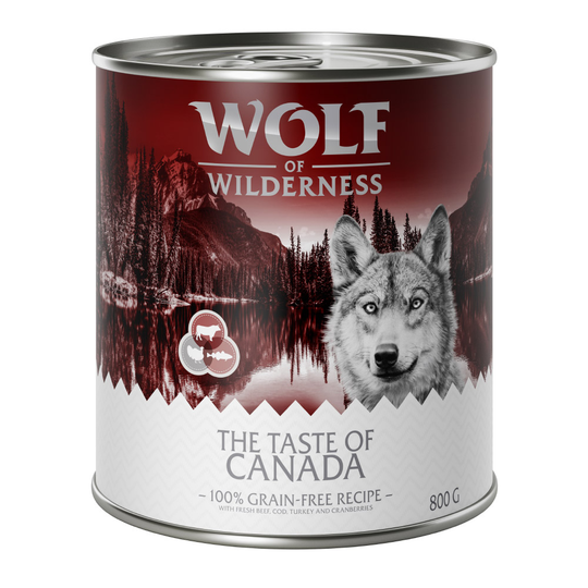 Wolf of Wilderness The Taste Of 6 x 800 g - The Taste Of The Mediterranean