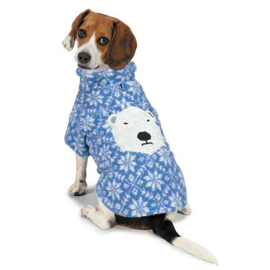 Zack & Zoey Elements Polar Bear Berber jacket (L)