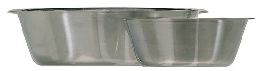 Rostfri matskål Large - 2,5 L