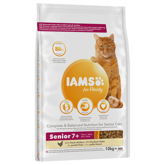 IAMS for Vitality Senior Chicken Ekonomipack: 2 x 10 kg