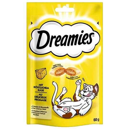 Dreamies Cat Treats 60 g - Ost (60 g)