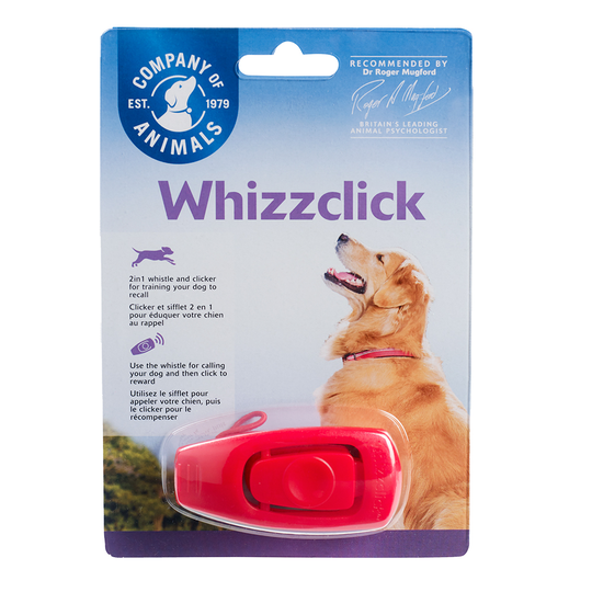 Company of Animals Whizzclick, röd - 1 st
