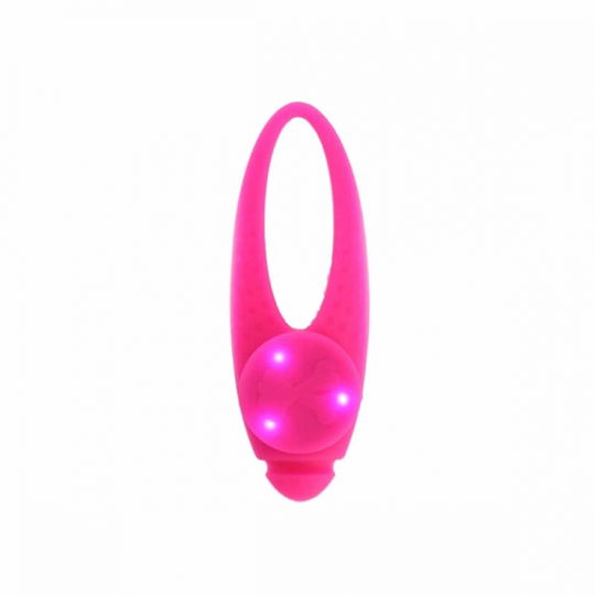 Dogman Hundlampa LED Silikon (Rosa)