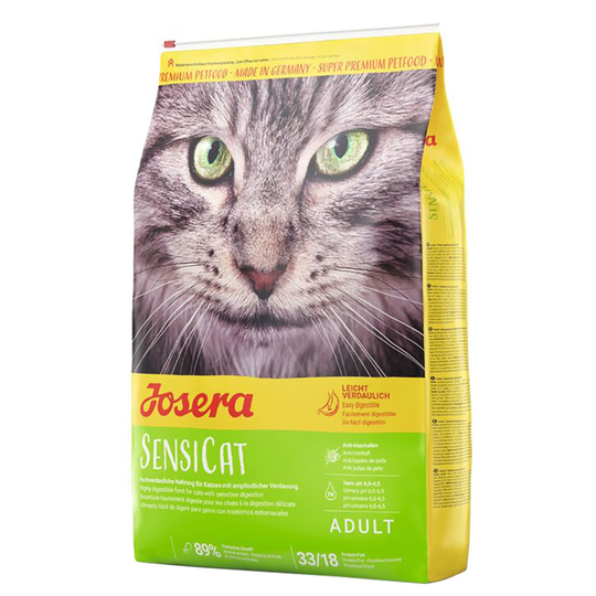 Ekonomipack: 2 x 10 kg Josera kattfoder SensiCat
