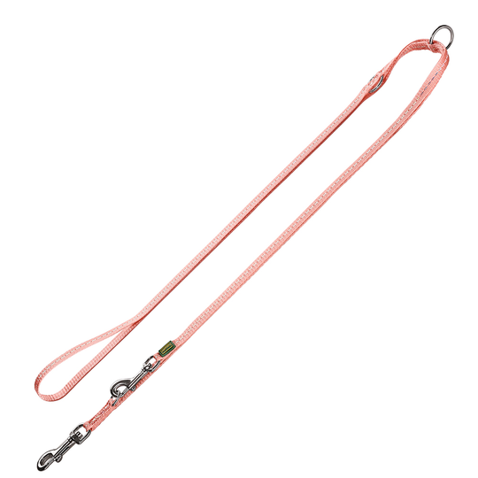 HUNTER Tripoli justerbart koppel ljusrosa - 200 cm långt, 10 mm brett