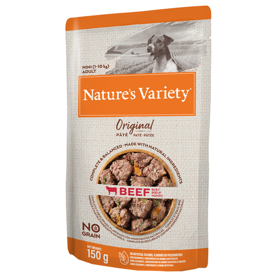 Ekonomipack: Nature's Variety Original Paté No Grain Mini 16 x 150 g - Nötkött