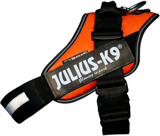 Julius-K9 IDC® Powerharness Hundsele - UV Orange (1)
