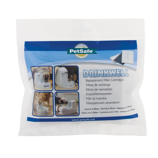 Petsafe Filter Vattenfontän 3-pack