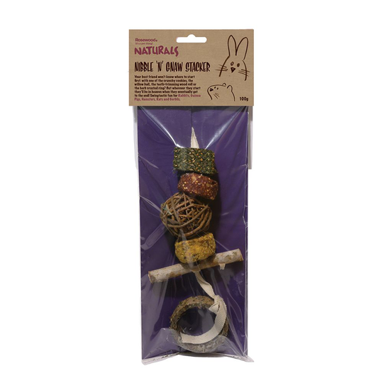 Rosewood Nibble'n'Gnaw Stacker