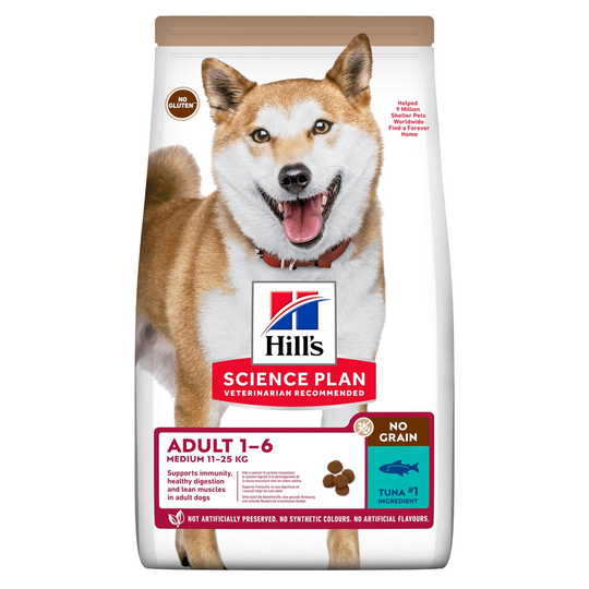 Adult Medium No Grain torrfoder med tonfisk - 2,5 kg