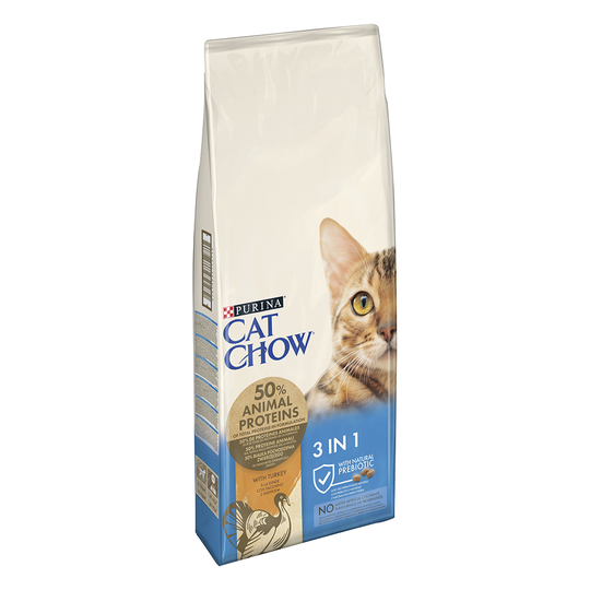 Cat Chow Special Care 3in1 Rich in Turkey - 15 kg