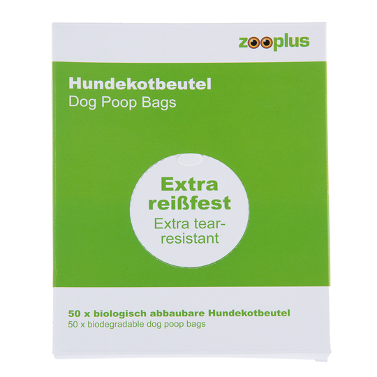 Bio hundbajspåsar med handtag - 100 påsar