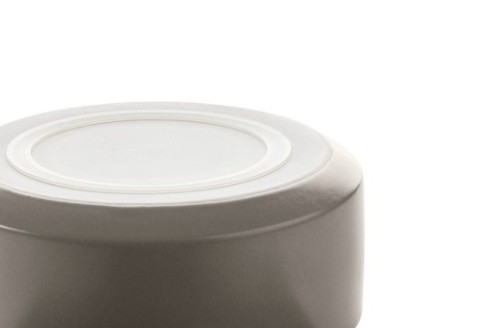Osby Mat/vattenskål i Keramik - Taupe 350 ml