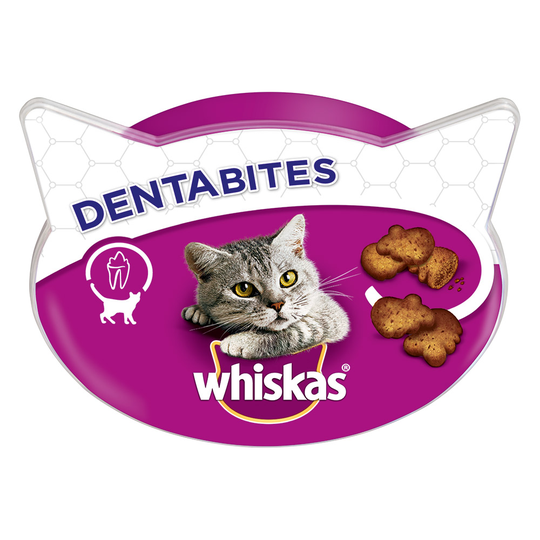 Whiskas Dentabites Ekonomipack: Kyckling 8 x 40 g