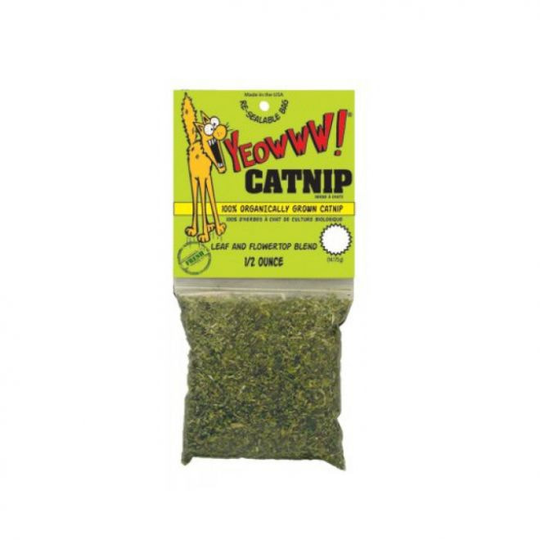 Yeowww! Loose catnip