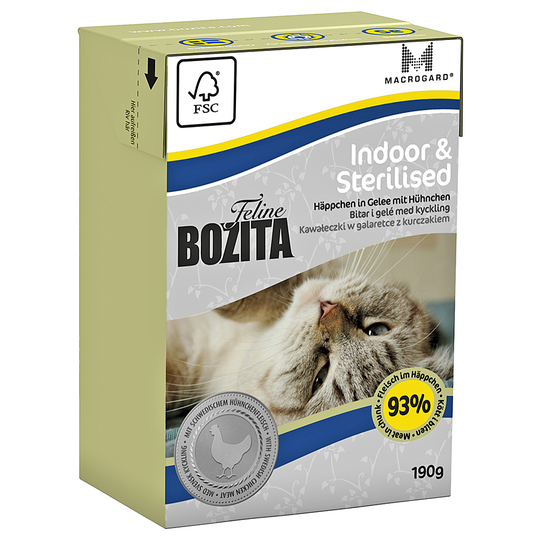 Ekonomipack: Bozita Feline Funktion 32 x 190 g - Indoor & Sterilised