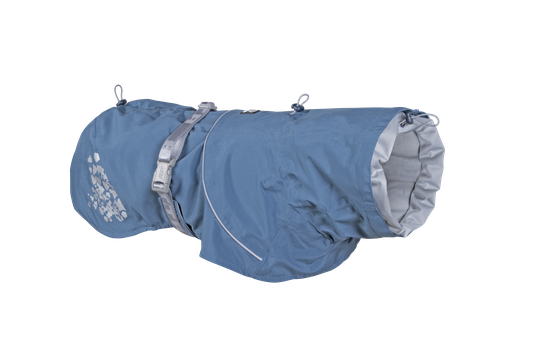Hurtta Monsoon Coat Regntäcke - Blåbär (70 cm)