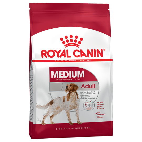Ekonomipack: 2 eller 3 påsar Royal Canin Size till lågt pris Medium Adult (2 x 15 kg)