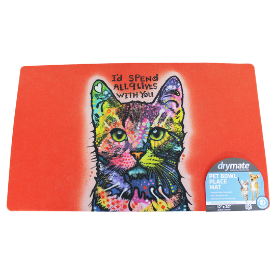 Drymate underlägg kattmotiv