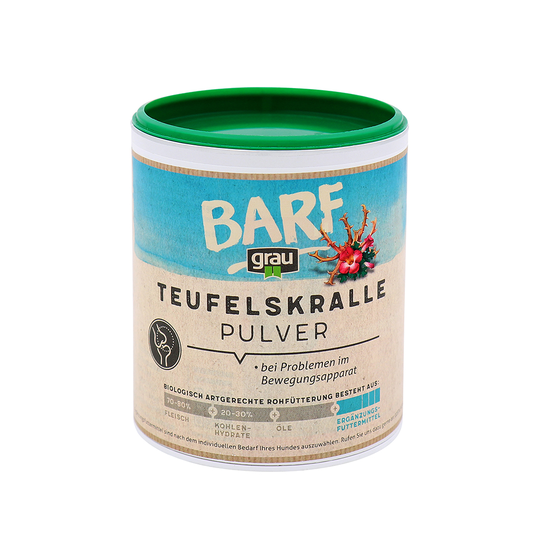 Grau BARF Teufelskralle - pulvriserad djävulsklo - 300 g