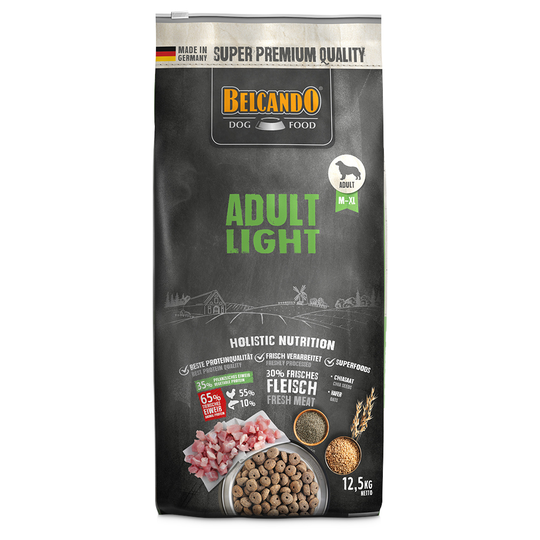 Ekonomipack: 2 påsar Belcando torrfoder för hund Adult Light (2 x 12,5 kg)