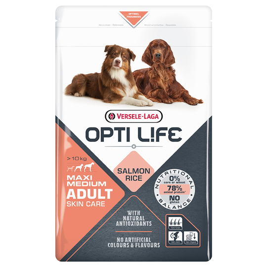 Opti Life Adult Skin Care Medium & Maxi - Ekonomipack: 2 x 12,5 kg