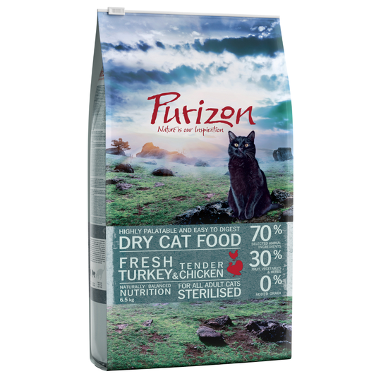 Purizon Adult Sterilised Turkey & Chicken - 6,5 kg