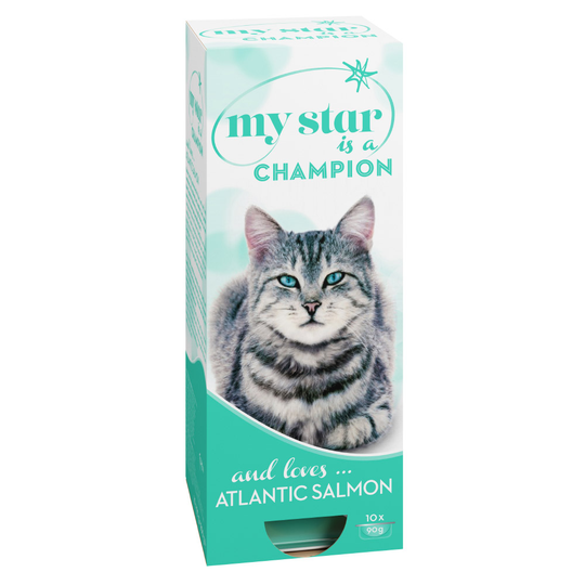 My Star is a Champion - Atlantic Salmon - Ekonomipack: 30 x 90 g