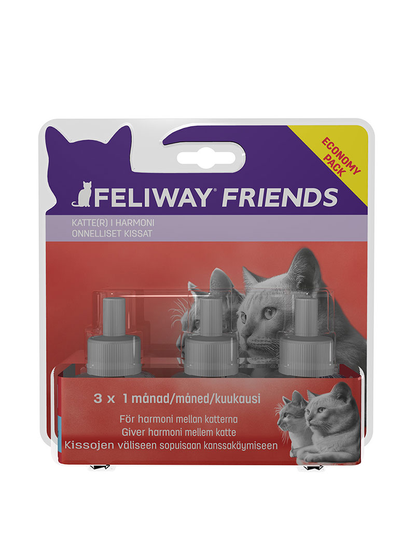 Feliway Friends doftgivare refill 3x48ml