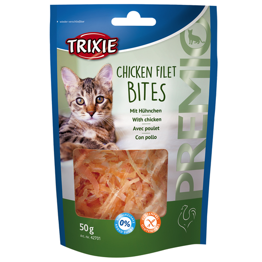 Trixie Premio Chicken Filet Bites - Ekonomipack: 3 x 50 g