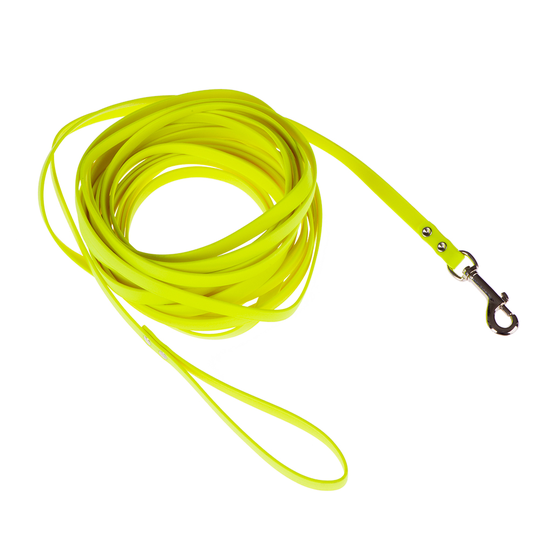Heim BioThane® söklina neongul - Längd 10 m, bredd 13 mm