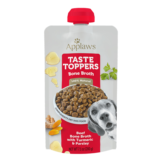 Applaws Taste Toppers Pouch 6 x 200 ml - Nötbuljong med gurkmeja & persilja