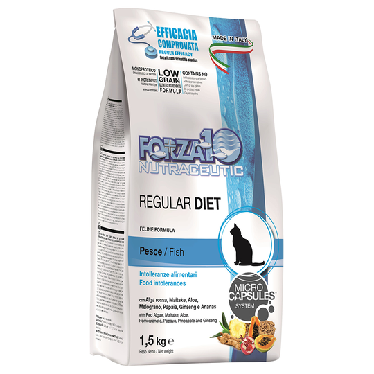 Forza 10 Regular Diet Fish kattfoder - 1,5 kg