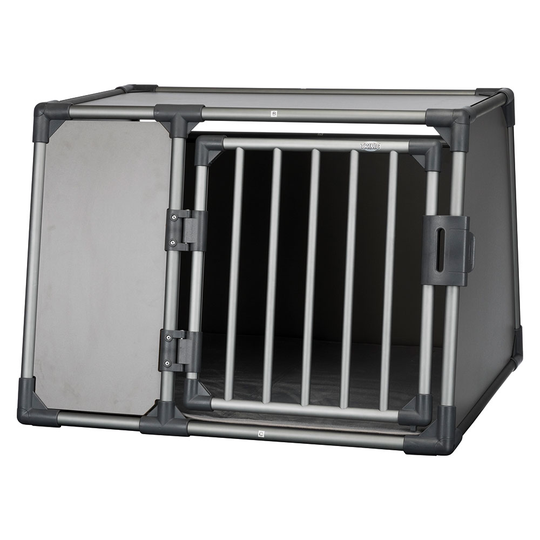 Trixie Aluminium grafit transportbur - L: B 92 x T 78 x H 64 cm