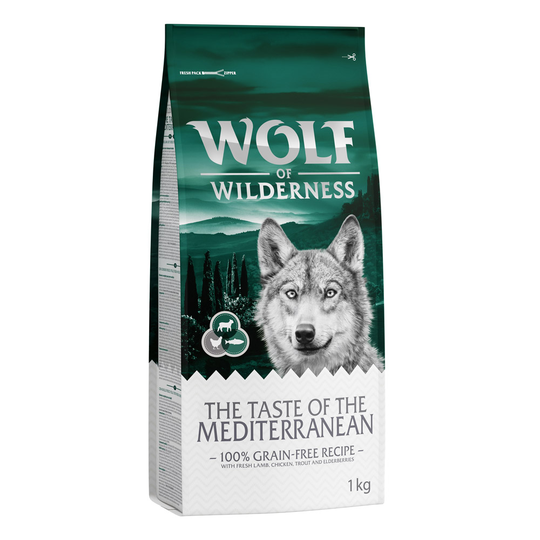 Wolf of Wilderness - The Taste Of The Mediterranean - 1 kg