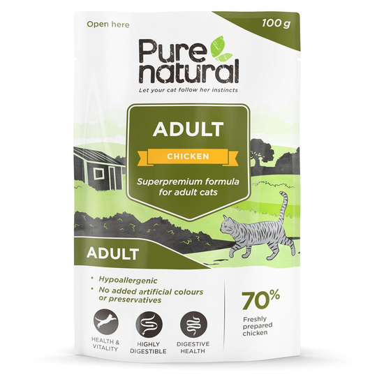 Purenatural Cat Adult Chicken 100 g