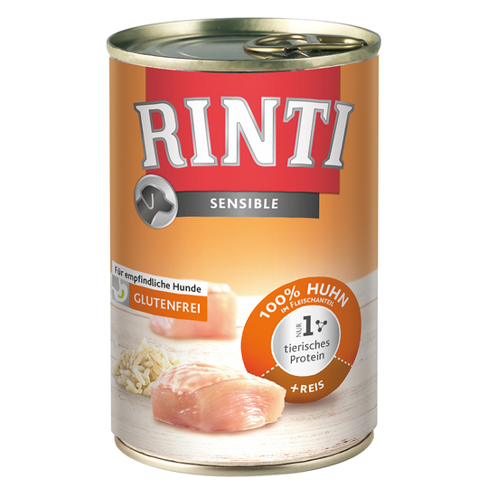 RINTI Sensible 1 x 400 g - Kyckling & ris