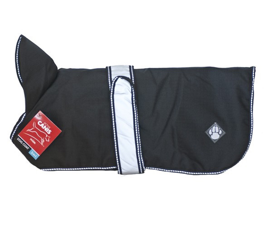 2 in 1 Dog Coat - 40 cm svart