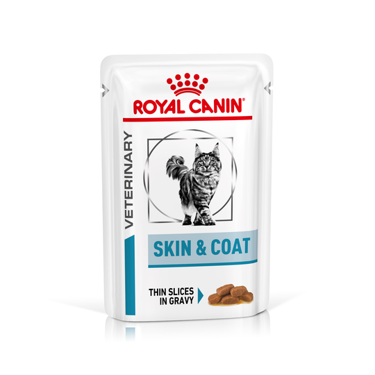 Royal Canin Veterinary Diet Feline Skin & Coat 12 x 100 g