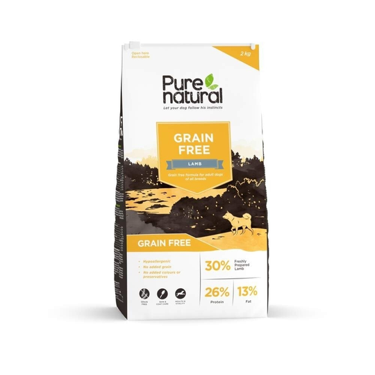 Purenatural Dog Adult Grain Free Lamb (2 kg)