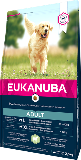 Dog Adult Large Lamb & Rice - 2,5 kg