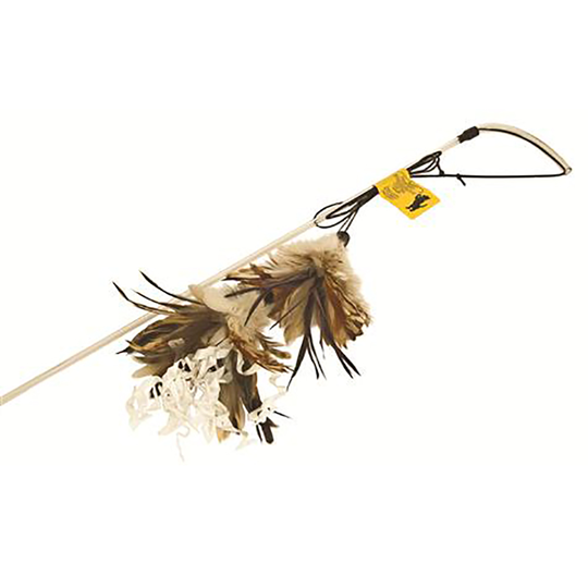 Crunchy Feather kattspö - ca 80 cm