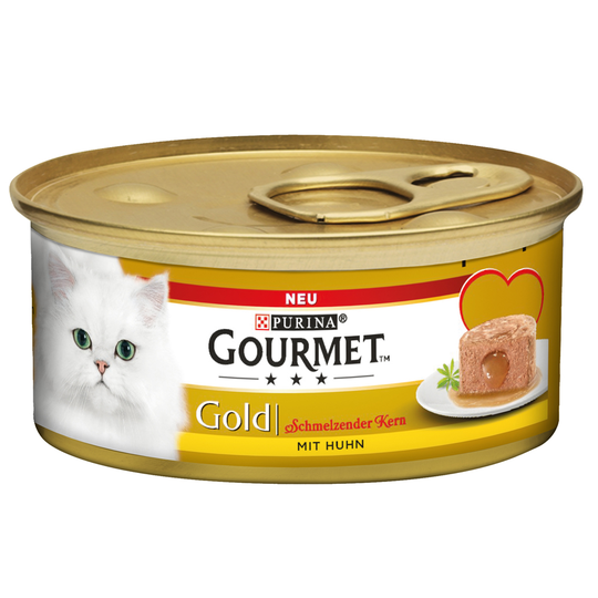Gourmet Gold Melting Heart 12 x 85 g - Kyckling