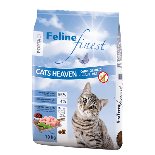 Porta 21 Feline Finest Cats Heaven - Ekonomipack: 2 x 10 kg