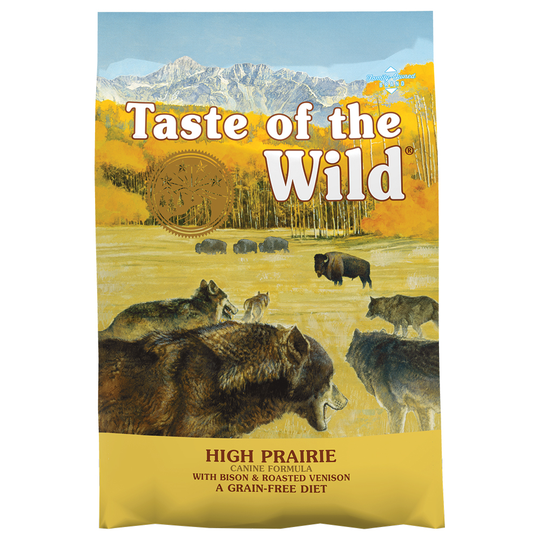 Taste of the Wild High Prairie Canine Ekonomipack: 2 x 12,2 kg